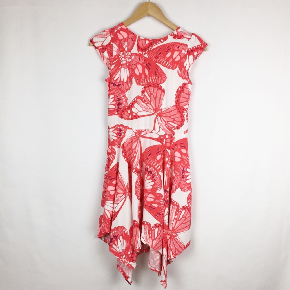 Crazy 8 Girl's Butterfly Print Dress Size 14